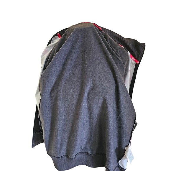 Puma Track Jacket Black Pink Stripe Full Zip Athletic Jacket Womens Size Small - Picture 6 of 9